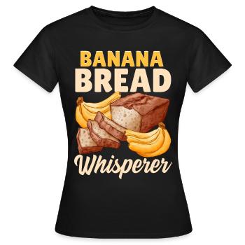 Bread Baking Bread Maker - Women's T-Shirt - black - Front - AI Model Female 172 dark (172cm)