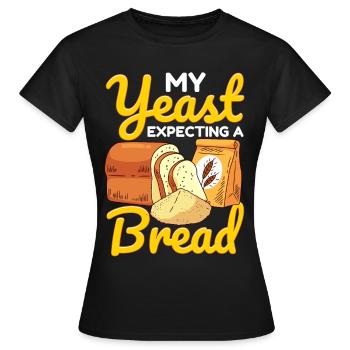 Bread Baking Bread Maker - Women's T-Shirt - black - Front - AI Model Female 172 dark (172cm)