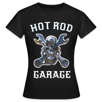 Hot rod - T-shirt Femme - noir - Devant - AI Model Female 172 dark (172cm)