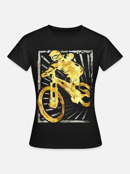 Mountainbike | Mountainbiker | Mountain bike | MTB - Frauen T-Shirt - Schwarz