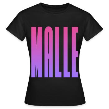 MALLE - Women's T-Shirt - black - Front - AI Model Female 172 dark (172cm)