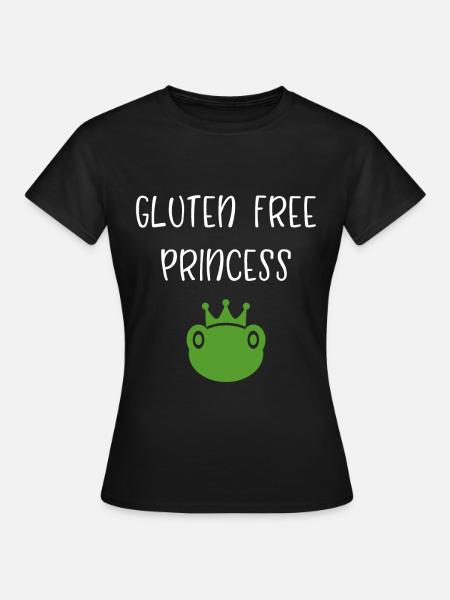 Princesse sans gluten - T-shirt Femme - noir
