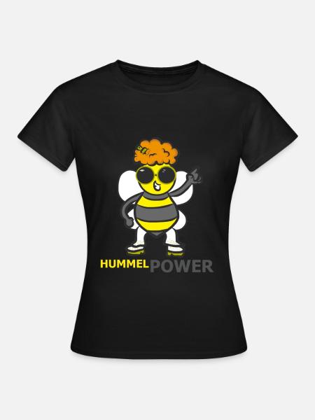 HUMMEL - Frauen T-Shirt - Schwarz
