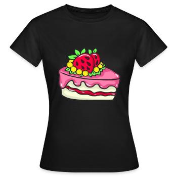 KONDITOR - Frauen T-Shirt - Schwarz - Vorne - AI Model Female 172 dark (172cm)