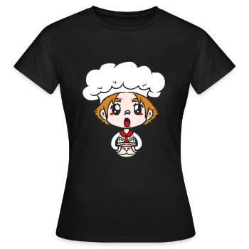KONDITOR - Frauen T-Shirt - Schwarz - Vorne - AI Model Female 172 dark (172cm)
