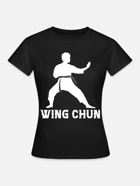 Wing Chun - Frauen T-Shirt - Schwarz