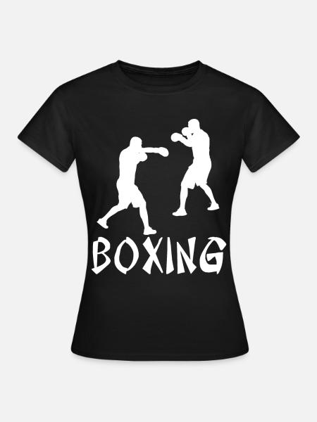 Boxe - T-shirt Femme - noir