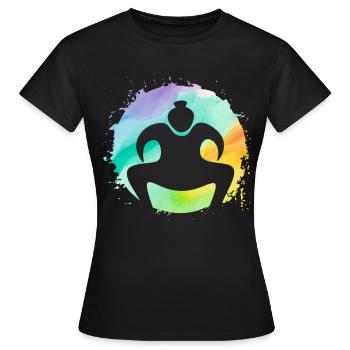 Sumo - Women's T-Shirt - black - Front - AI Model Female 172 dark (172cm)