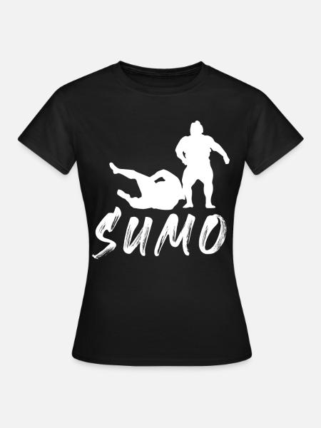 Sumo - Frauen T-Shirt - Schwarz