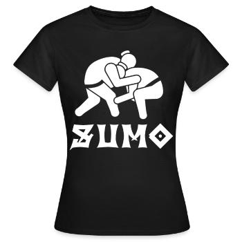 Sumo - Women's T-Shirt - black - Front - AI Model Female 172 dark (172cm)