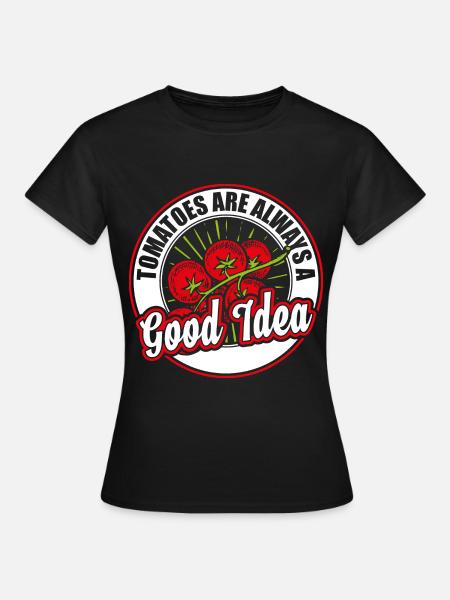 Tomaten - Frauen T-Shirt - Schwarz