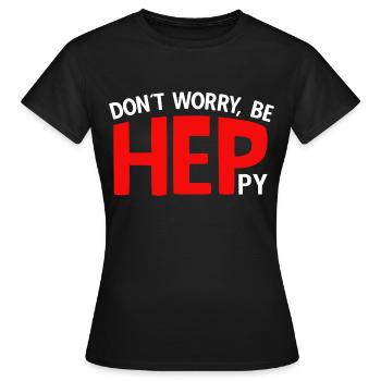 Heilerziehungspfleger Sprüche HEP - Frauen T-Shirt - Schwarz - Vorne - AI Model Female 172 dark (172cm)