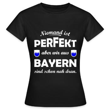 Parfait du sud - T-shirt Femme - noir - Devant - AI Model Female 172 dark (172cm)