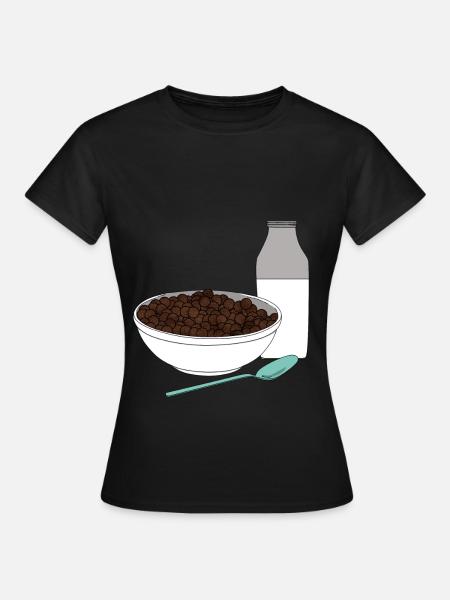 Cornflakes from Kellogg's like a gift idea - Women's T-Shirt - black