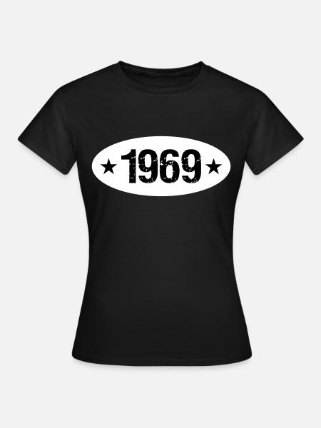 1969 - Frauen T-Shirt - Schwarz