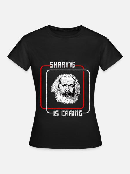 Socialistisch Socialistisch Communistisch Marxisme - Vrouwen T-shirt - zwart