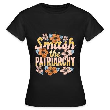 Feminismus Feministin Gleichberechtigung - Frauen T-Shirt - Schwarz - Vorne - AI Model Female 172 dark (172cm)