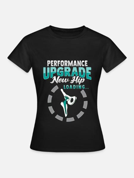 Künstliche Hüfte - Frauen T-Shirt - Schwarz