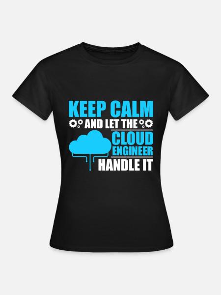 Administrateur Cloud Devops - T-shirt Femme - noir