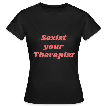Féminisme Émancipation Féministe - T-shirt Femme - noir - Devant - AI Model Female 172 dark (172cm)
