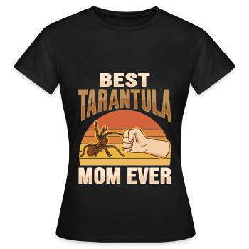 Tarantula Terrarium Design für ein Haustier - Frauen T-Shirt - Schwarz - Vorne - AI Model Female 172 dark (172cm)