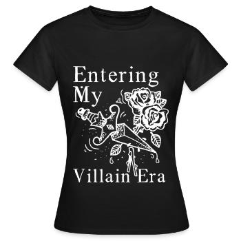 Die Ära der Schurken beginnt - Frauen T-Shirt - Schwarz - Vorne - AI Model Female 172 dark (172cm)