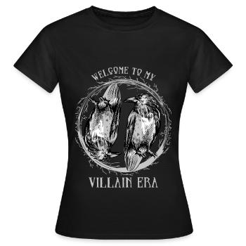 Willkommen in meiner Schurken-Ära - Frauen T-Shirt - Schwarz - Vorne - AI Model Female 172 dark (172cm)