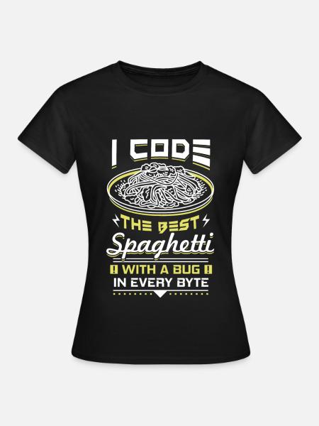 Programmation - T-shirt Femme - noir
