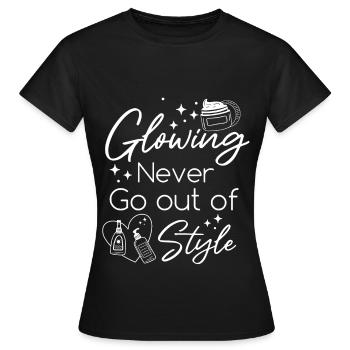 Esthéticienne, Soins de la peau, Beauté, Dermantologue, - T-shirt Femme - noir - Devant - AI Model Female 172 dark (172cm)