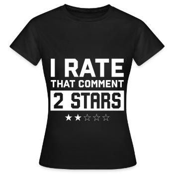 Sarcasme Sarcastique - T-shirt Femme - noir - Devant - AI Model Female 172 dark (172cm)