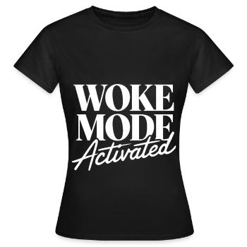 Réveillé - T-shirt Femme - noir - Devant - AI Model Female 172 dark (172cm)