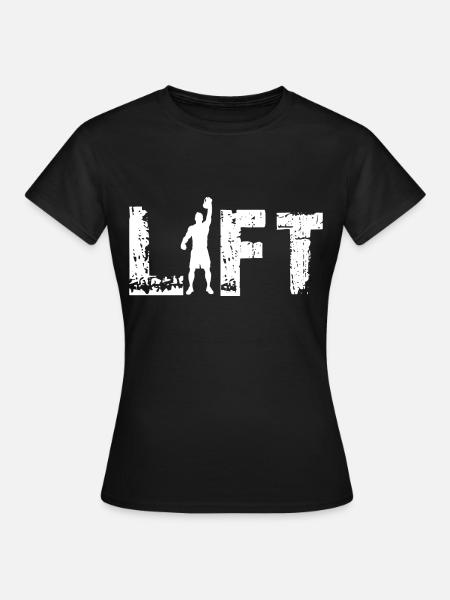 Kettlebell Lift - Women's T-Shirt - black
