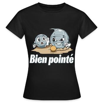 Petanque Petanque Geschenke für einen Petanque - Frauen T-Shirt - Schwarz - Vorne - AI Model Female 172 dark (172cm)