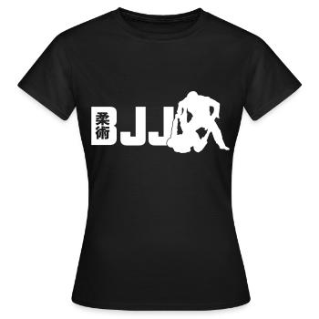 Brazilian Jiu-Jitsu - Frauen T-Shirt - Schwarz - Vorne - AI Model Female 172 dark (172cm)