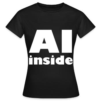 Clever - Frauen T-Shirt - Schwarz - Vorne - AI Model Female 172 dark (172cm)