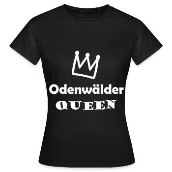 The Odenwald Majesty - Women's T-Shirt - black - Front - AI Model Female 172 dark (172cm)