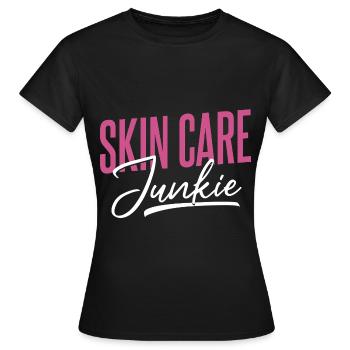 Dermatologie Dermatologue Junkie - T-shirt Femme - noir - Devant - AI Model Female 172 dark (172cm)