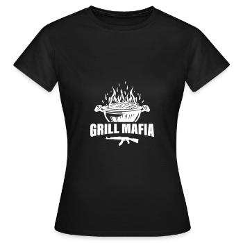 Grill Mafia - Frauen T-Shirt - Schwarz - Vorne - AI Model Female 172 dark (172cm)
