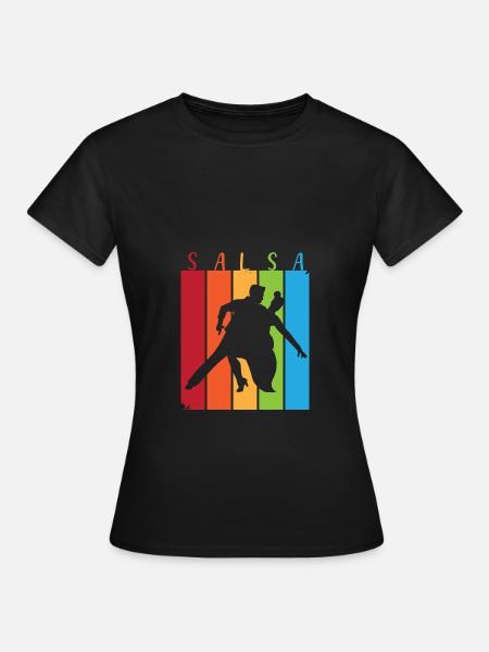 Ballerino di salsa Ballerino - Maglietta da donna - nero