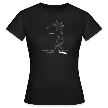 Breaking Free - Frauen T-Shirt - Schwarz - Vorne - AI Model Female 172 dark (172cm)