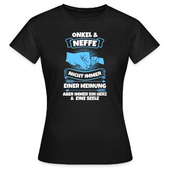 Opa Familie Papa Geschenk - Frauen T-Shirt - Schwarz - Vorne - AI Model Female 172 dark (172cm)