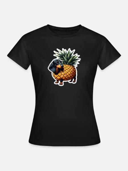 Dachshund - Women's T-Shirt - black