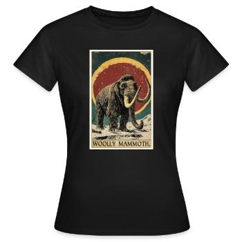 Mammouths Mammouth - T-shirt Femme - noir - Devant - AI Model Female 172 dark (172cm)