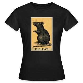 Rat Rat - Women's T-Shirt - black - Front - AI Model Female 172 dark (172cm)