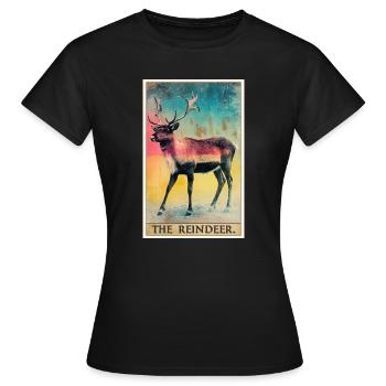 Renne Renne - T-shirt Femme - noir - Devant - AI Model Female 172 dark (172cm)