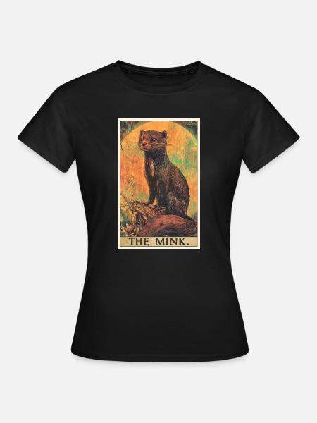 Nerze Nerz - Frauen T-Shirt - Schwarz