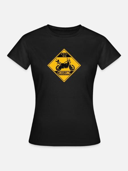 Africa Twin - T-shirt Femme - noir