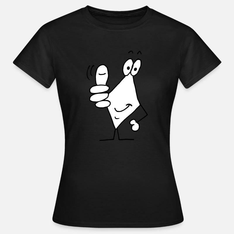 thumbs up - Women's T-Shirt - black