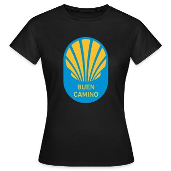 Pétoncle Buen - Danny Alexander Lettkemann - T-shirt Femme - noir - Devant - AI Model Female 172 dark (172cm)