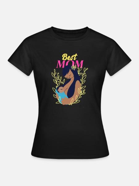 Beste Mutter Säugling Baby - Frauen T-Shirt - Schwarz